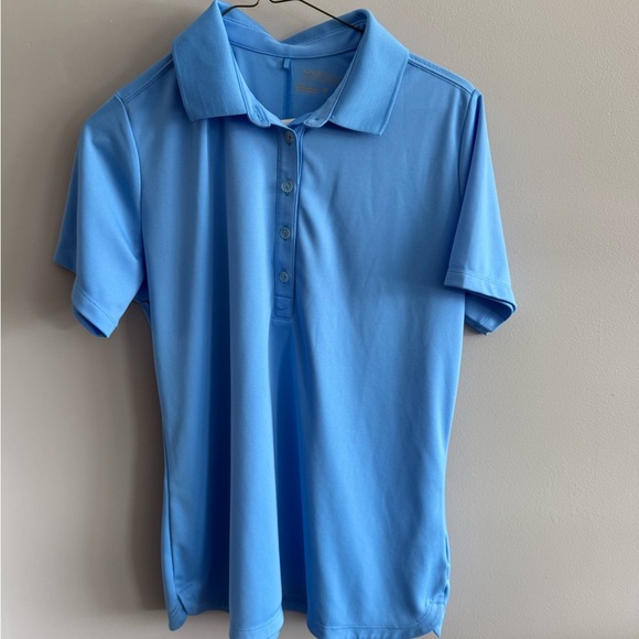 Nike Tops - Nike Golf Tour Performance Dri-Fit Polo Shirt Women’s Large Blue Athletic